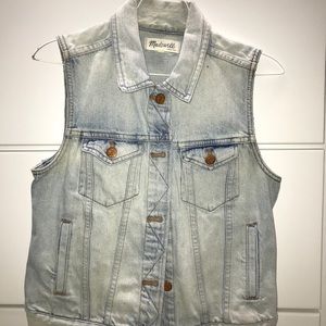 madewell short sleeve jean jacket